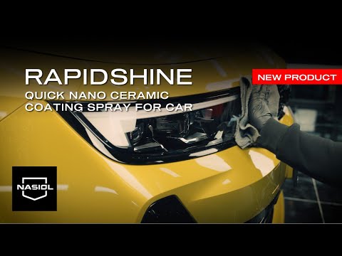 Nasiol RapidShine | Premium Quick Ceramic Detailing Spray & Drying Aid (500mL)